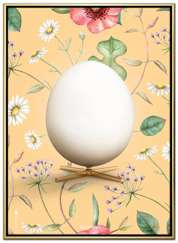 Brainchild – Lerretsbilde – Flora – Gul – Egg