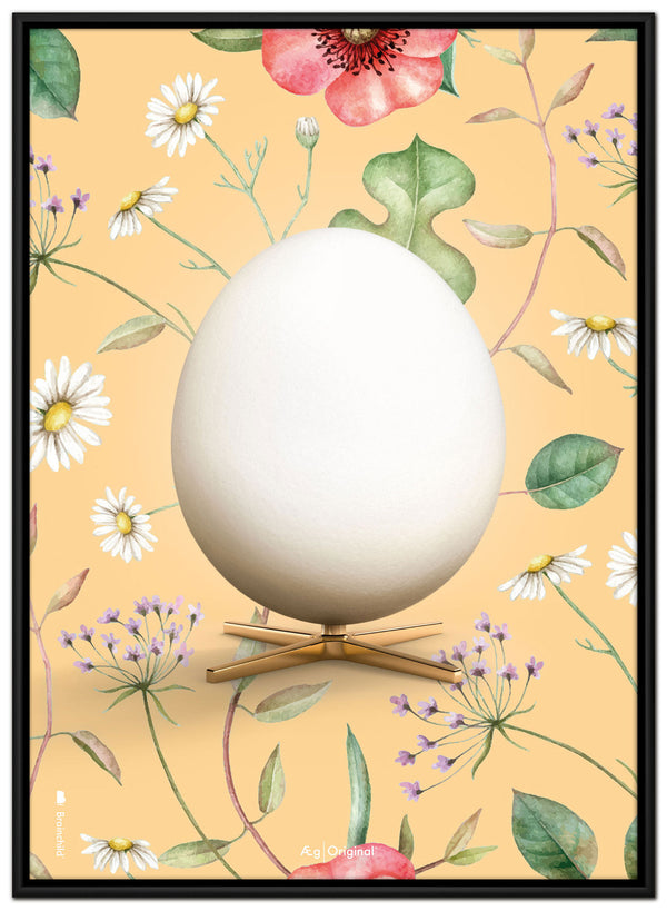 Brainchild – Lerretsbilde – Flora – Gul – Egg