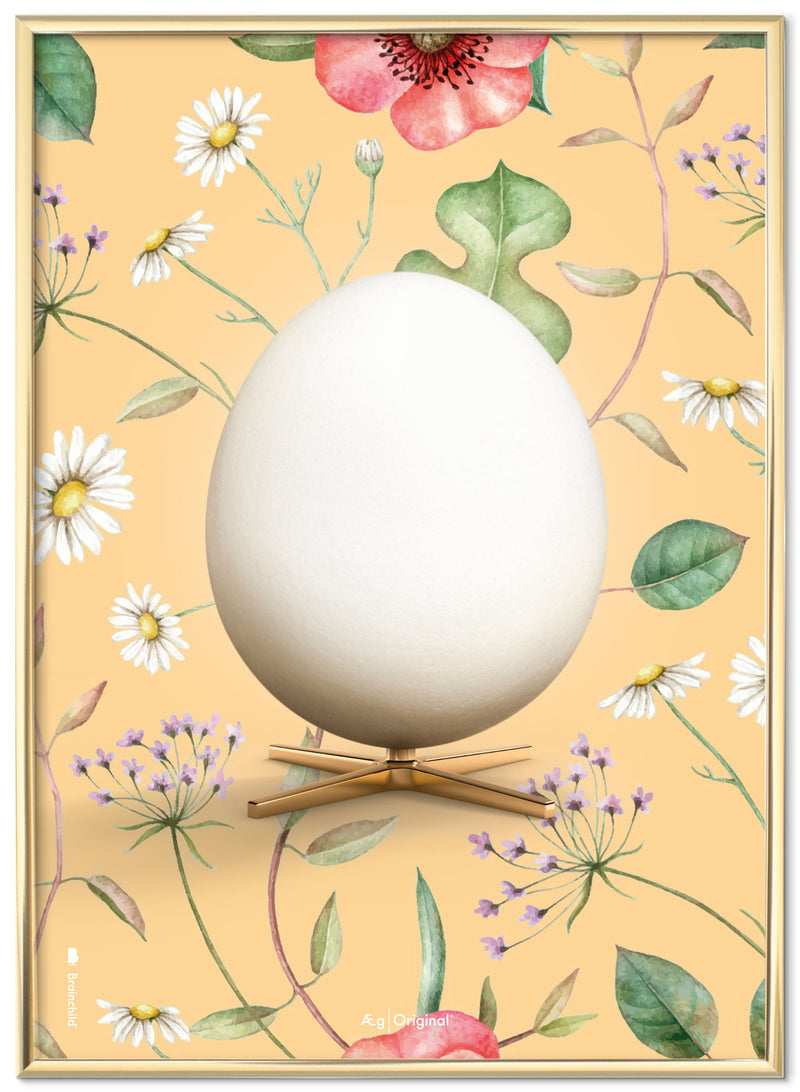 Brainchild – Plakat – Flora – Gul – Egg