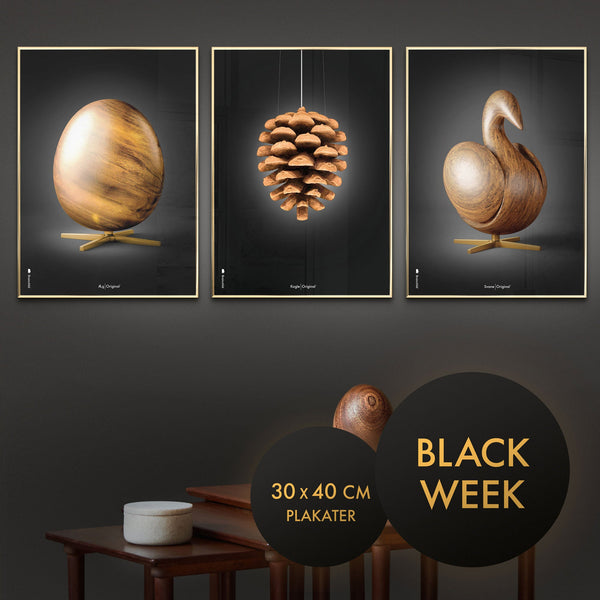 Black Week 2023 - Brainchild – Bildevegg – 3 valgfrie plakater – 30×40 cm