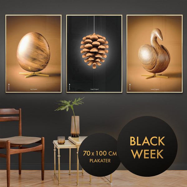 Black Week 2023 - Brainchild – Bildevegg – 3 valgfrie plakater – 70×100 cm