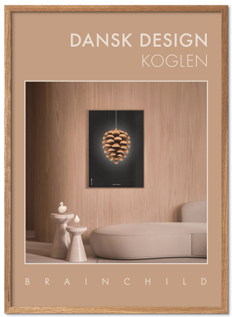 Brainchild – Plakat – Danish Design – Rom - Brun – Kongle