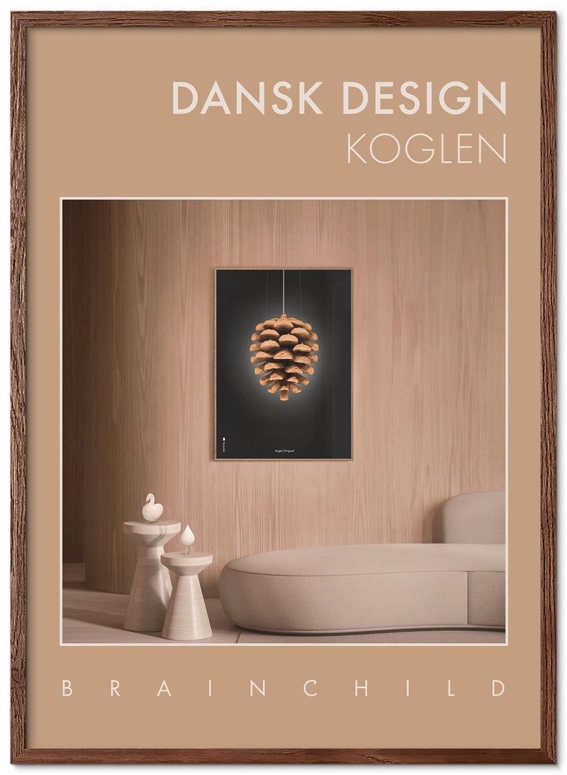 Brainchild – Plakat – Danish Design – Rom - Brun – Kongle