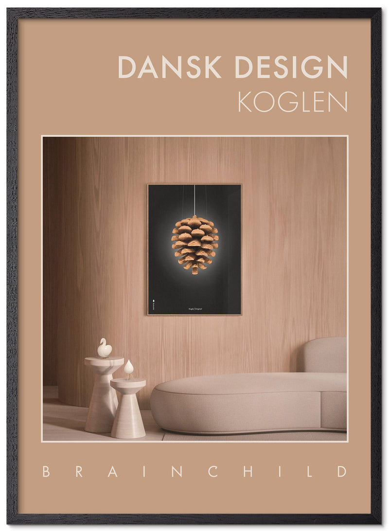 Brainchild – Plakat – Danish Design – Rom - Brun – Kongle