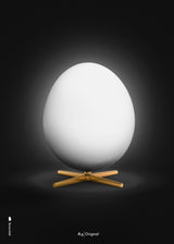 Brainchild – Plakat – Klassisk – Svart – Egg