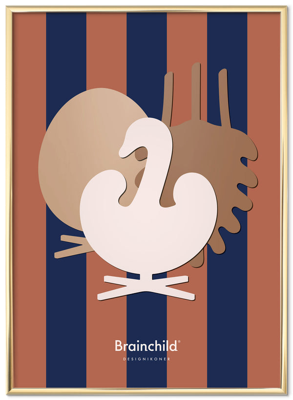 Brainchild – Plakat – Designikoner – Blå – Symfoni