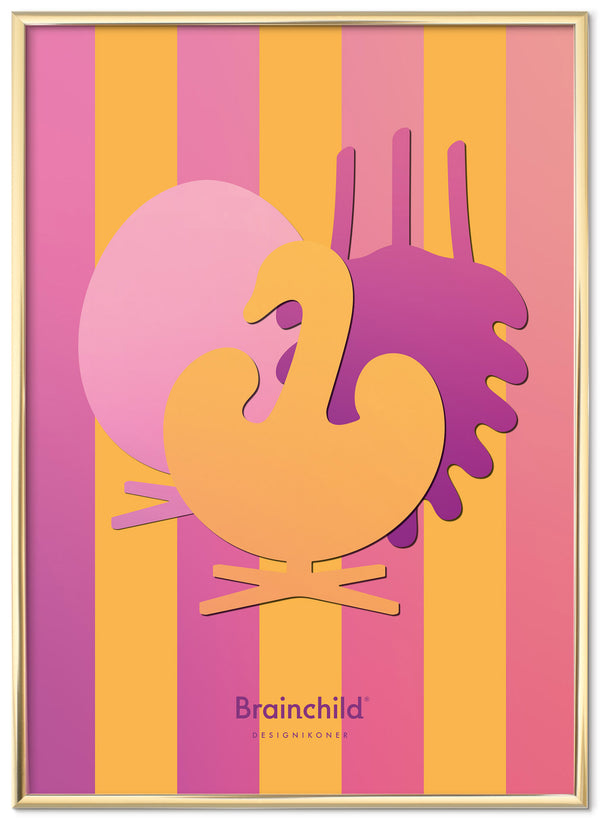 Brainchild – Plakat – Designikoner – Rosa – Symfoni