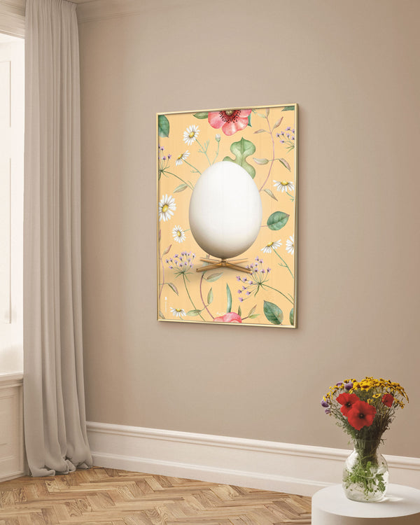 Brainchild – Plakat – Flora – Gul – Egg