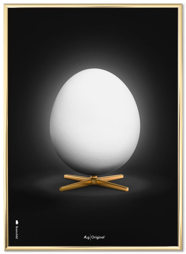 Brainchild – Plakat – Klassisk – Svart – Egg