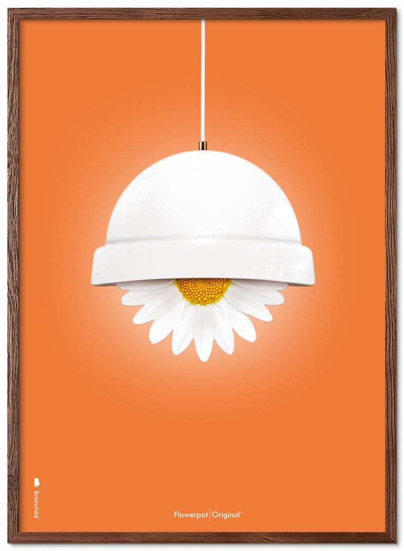 Brainchild – Plakat – Klassisk – Oransje – Flowerpot
