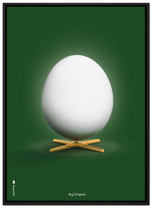 Brainchild – Lerretsbilde – Klassisk – Grønn – Egg