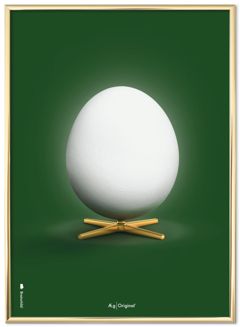 Brainchild – Plakat – Klassisk – Grønn – Egg