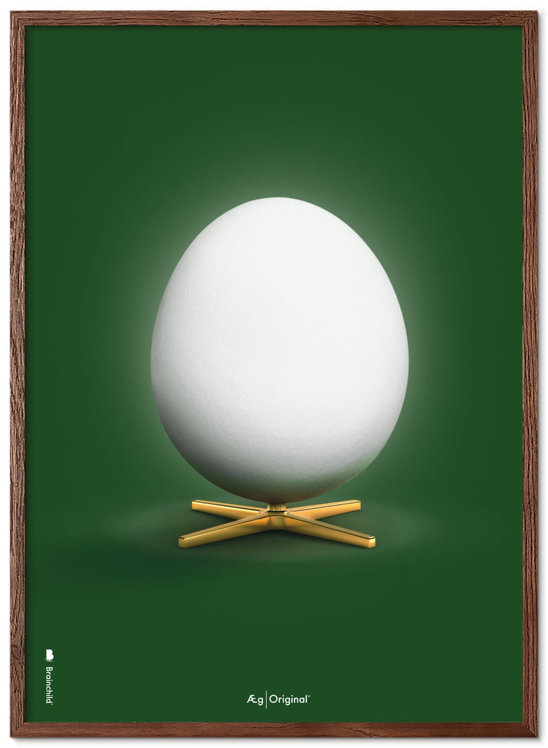 Brainchild – Plakat – Klassisk – Grønn – Egg