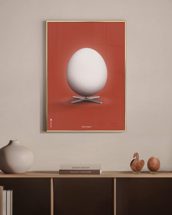 Brainchild – Plakat – Klassisk – Rød – Egg