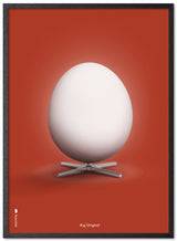 Brainchild – Plakat – Klassisk – Rød – Egg