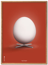 Brainchild – Plakat – Klassisk – Rød – Egg