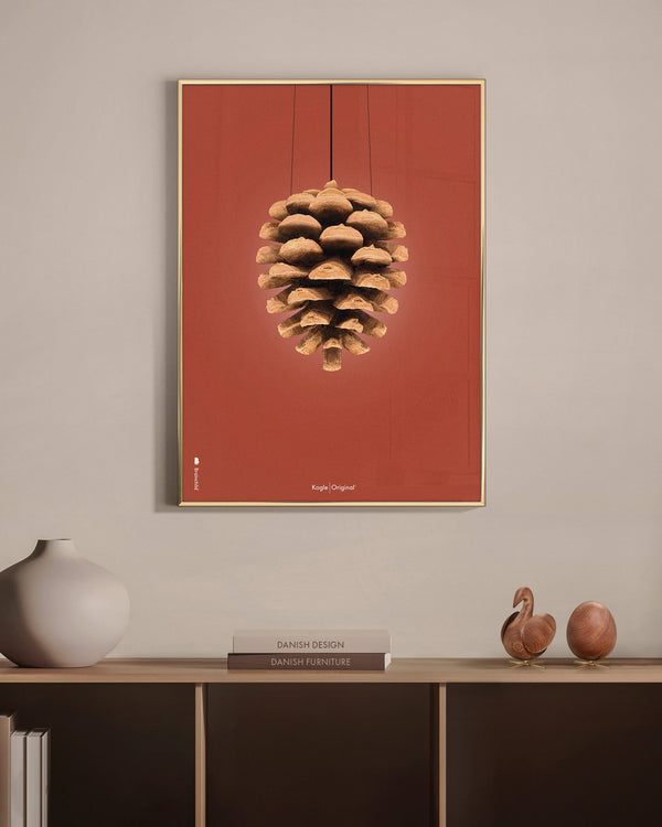 Brainchild – Plakat – Klassisk – Rød – Kongle