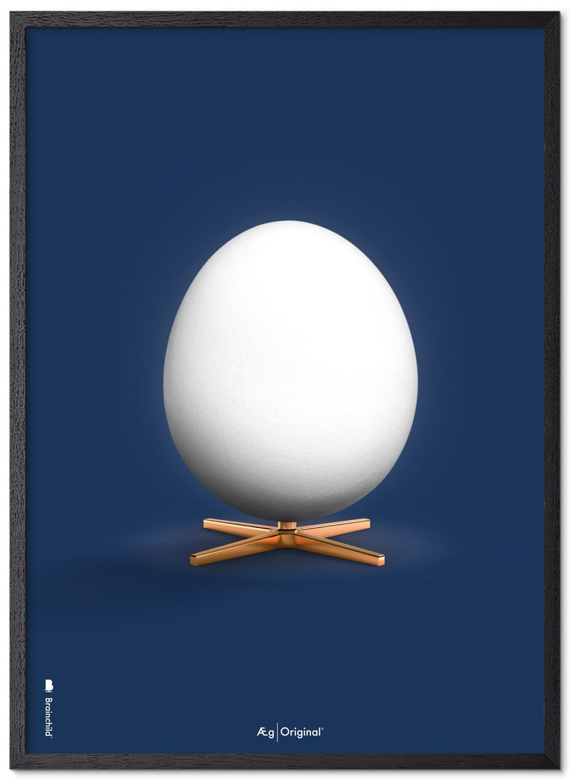Brainchild – Plakat – Klassisk – Mørkeblå – Egg