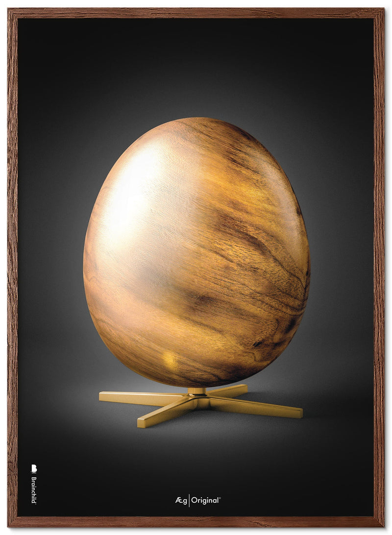 Brainchild – Plakat – Klassisk – Svart – Egget Figuren