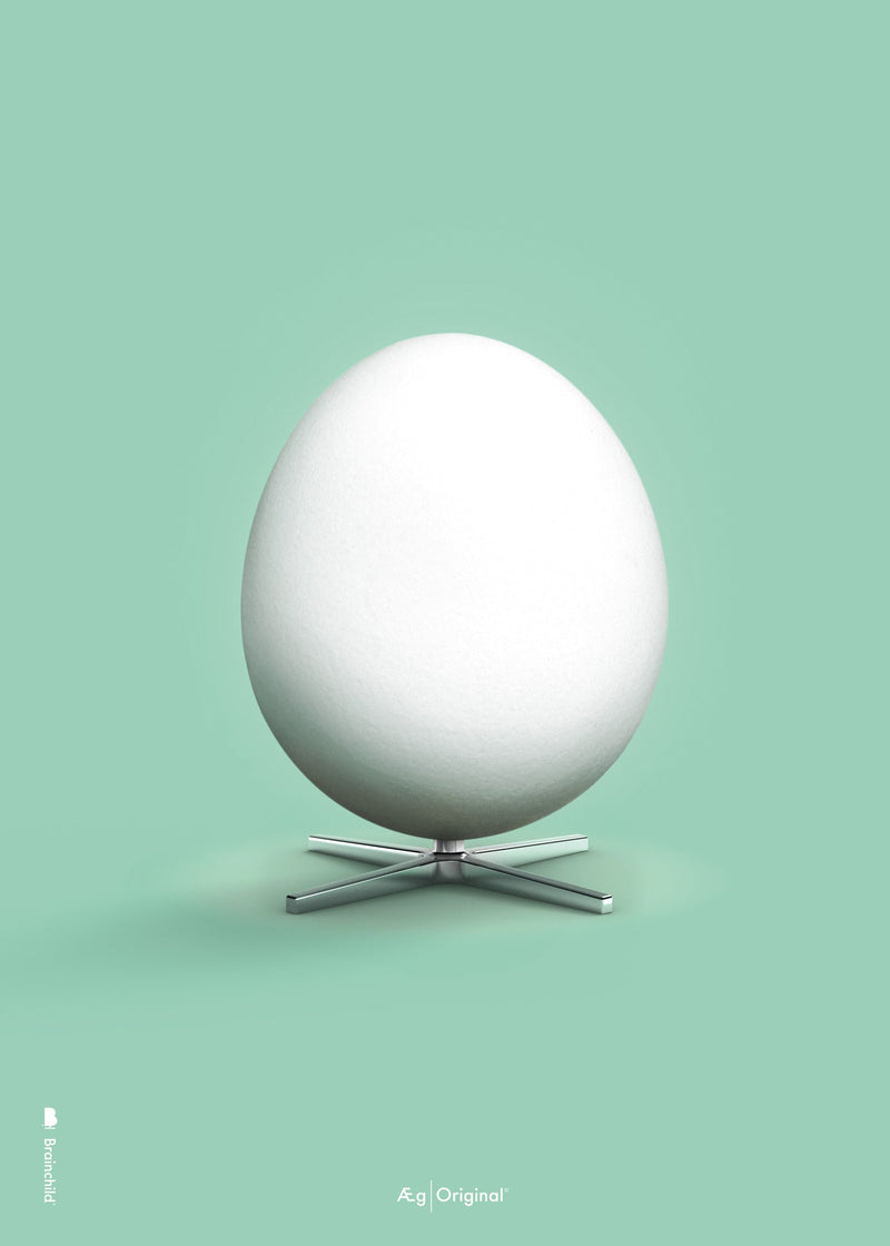 Brainchild – Plakat – Klassisk – Mintgrønn – Egg