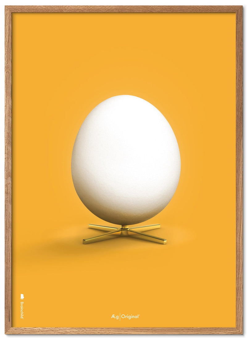 Brainchild – Plakat – Klassisk – Gul – Egg