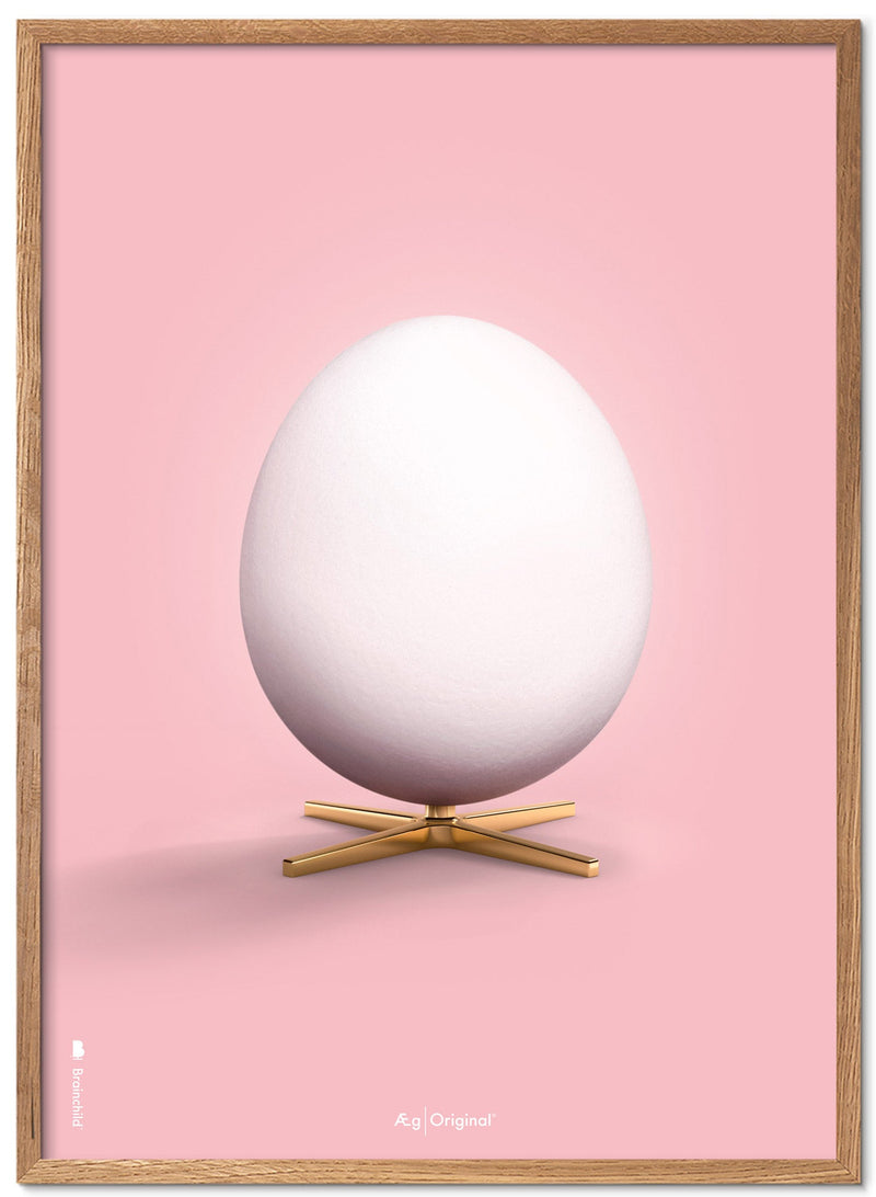 Brainchild – Plakat – Klassisk – Rosa – Egg