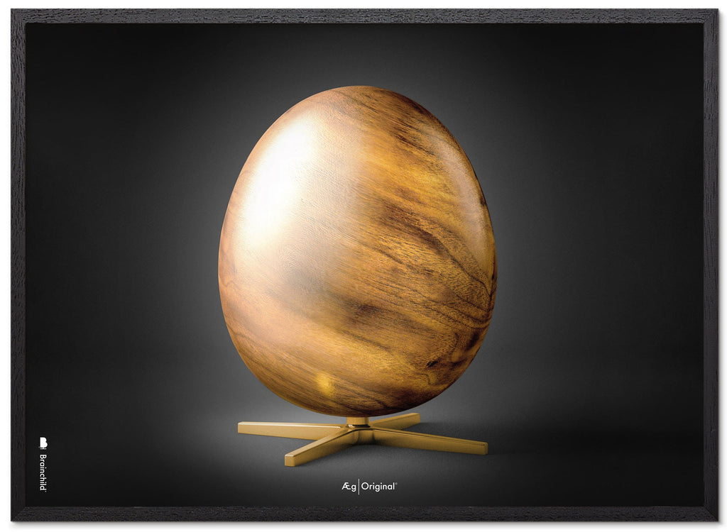 Brainchild – Plakat – Klassisk – Svart Egget Figuren Liggende form