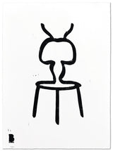 Brainchild – Plakat – Linoleumstrykk – Maur