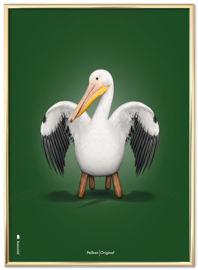 Brainchild – Plakat – Klassisk – Grønn – Pelikan