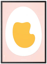 Brainchild – Plakat – Papirklipp – Rosa – Egg